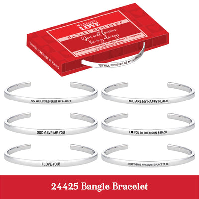 Bangle Bracelet - Store Surplus No Display - 6 Pieces Per Pack 24425L