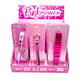 ITEM NUMBER 088529 Pink Power Key Chain Lanyard & Pen Assortment 22 PIECES PER DISPLAY