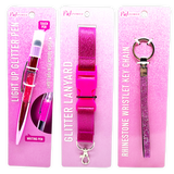 ITEM NUMBER 088529 Pink Power Key Chain Lanyard & Pen Assortment 22 PIECES PER DISPLAY