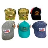 OUTDOOR ADVENTURES BASEBALL CAPS - STORE SURPLUS NO DISPLAY - 6 PIECES PER PACK 24910L