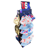 Usa Bucket and Boonie Patriotic Hat Assortment Floor Display - 18 Pieces Per Retail Ready Display 88536