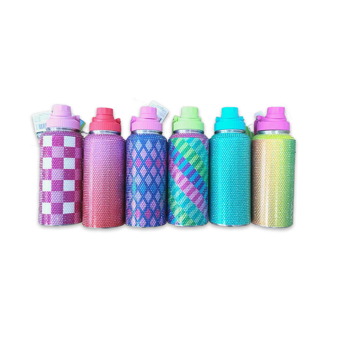 Rhinestone Cup Assortment Floor Display - 24 Pieces Per Retail Ready Display 88544 WHOLESALE