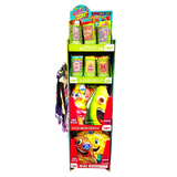 Kids Zone Plush Assortment Floor Display - 30 Pieces Per Retail Ready Display 88564 WHOLESALE