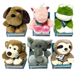 Hug 'N Sip Cup Plush Assortment Floor Display - 38 Pieces Per Retail Ready Display 88567 KIPP BROTHERS