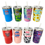 Hug 'N Sip Cup Plush Assortment Floor Display - 38 Pieces Per Retail Ready Display 88565