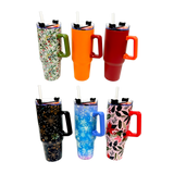 40 oz Stainless-Steel Insulated Seasonal Cups - 15 Pieces Per Retail Ready Display 88571