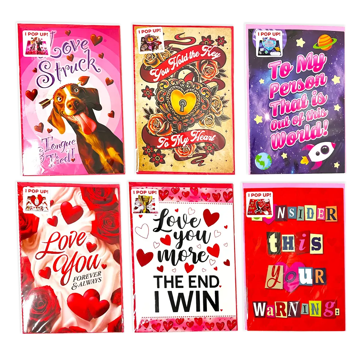 Jumbo Card - Store Surplus No Display - 6 Pieces Per Pack 25431L STORE SURPLUS