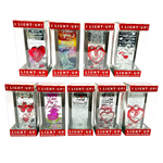 Light Up Glass - Store Surplus No Display - 9 Pieces Per Pack 25406L STORE SURPLUS