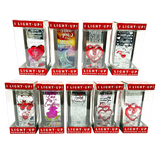Light Up Glass - Store Surplus No Display - 9 Pieces Per Pack 25406L STORE SURPLUS