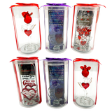 Valentine's Day Glass and Gift Assortment Floor Display - 57 Pieces Per Retail Ready Display 88573