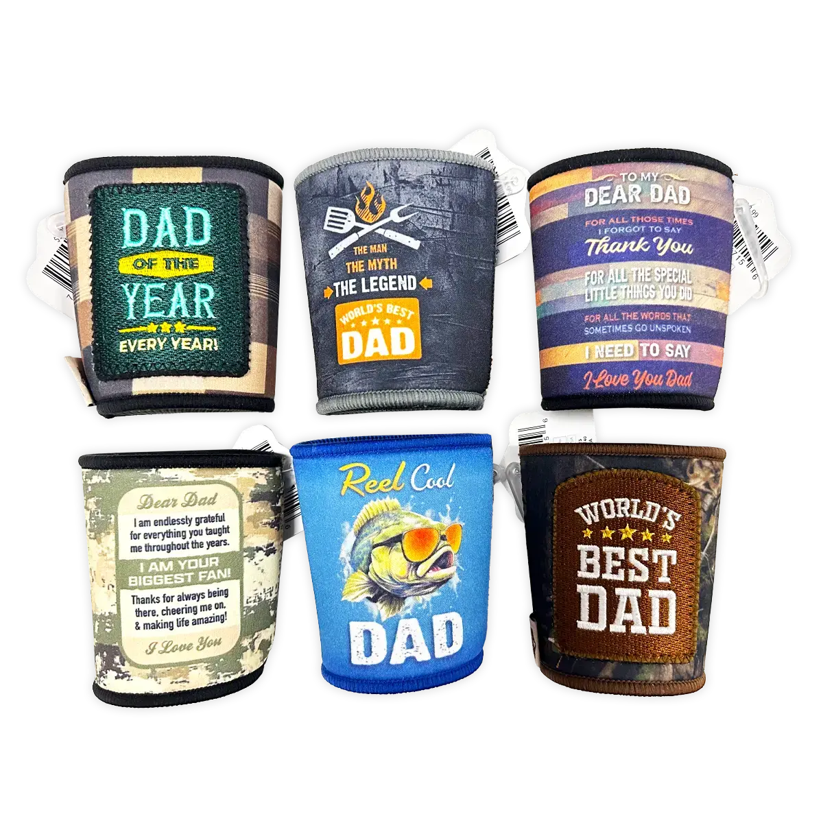 Father's Day Assorted Floor Display - 78 Pieces Per Retail Ready Display 88586 KIPP BROTHERS