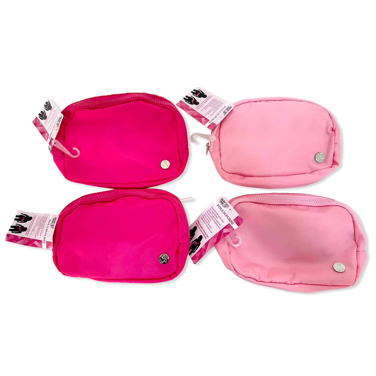 Breast Cancer Awareness Pink Support Squad Assortment Floor Display - 68 Pieces Per Retail Ready Display 88607 NOVELTY INC