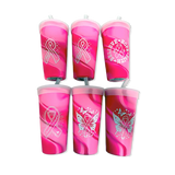 Breast Cancer Awareness Pink Support Squad Assortment Floor Display - 68 Pieces Per Retail Ready Display 88607 WHOLESALE