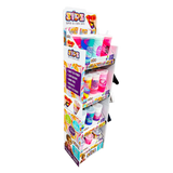 Silicone Cup Drinkware Assortment Floor Display - 32 Pieces Per Retail Ready Display 88608 WHOLESALE