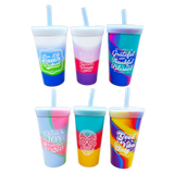 Silicone Cup Drinkware Assortment Floor Display - 32 Pieces Per Retail Ready Display 88608 WHOLESALE