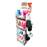 Silicone Cup Drinkware Assortment Floor Display - 32 Pieces Per Retail Ready Display 88608 WHOLESALE