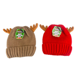 Adult Antler Hat - Store Surplus No Display - 3 Pieces Per Pack 26114L STORE SURPLUS