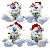 Light-Up Christmas Yeti - Store Surplus No Display - 4 Pieces Per Pack 26051L STORE SURPLUS