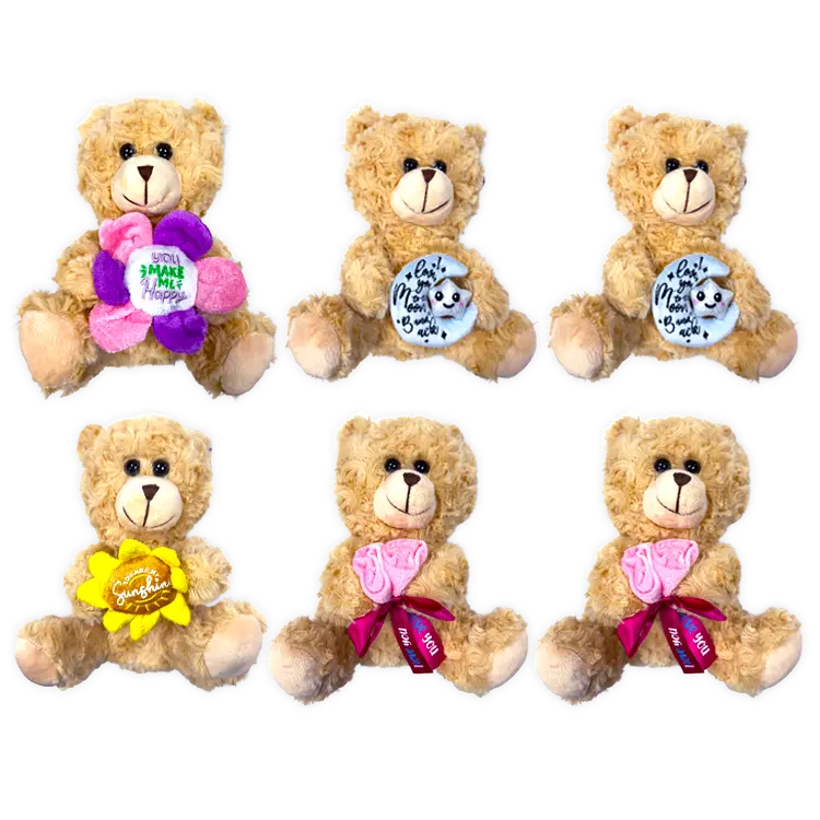 Forever Fuzzy Plush Assortment Floor Display - 44 Pieces Per Retail Ready Display Kit 88613 NOVELTY INC