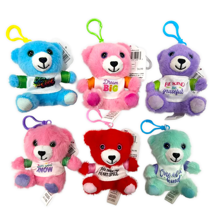 Forever Fuzzy Plush Assortment Floor Display - 44 Pieces Per Retail Ready Display Kit 88613 NOVELTY INC