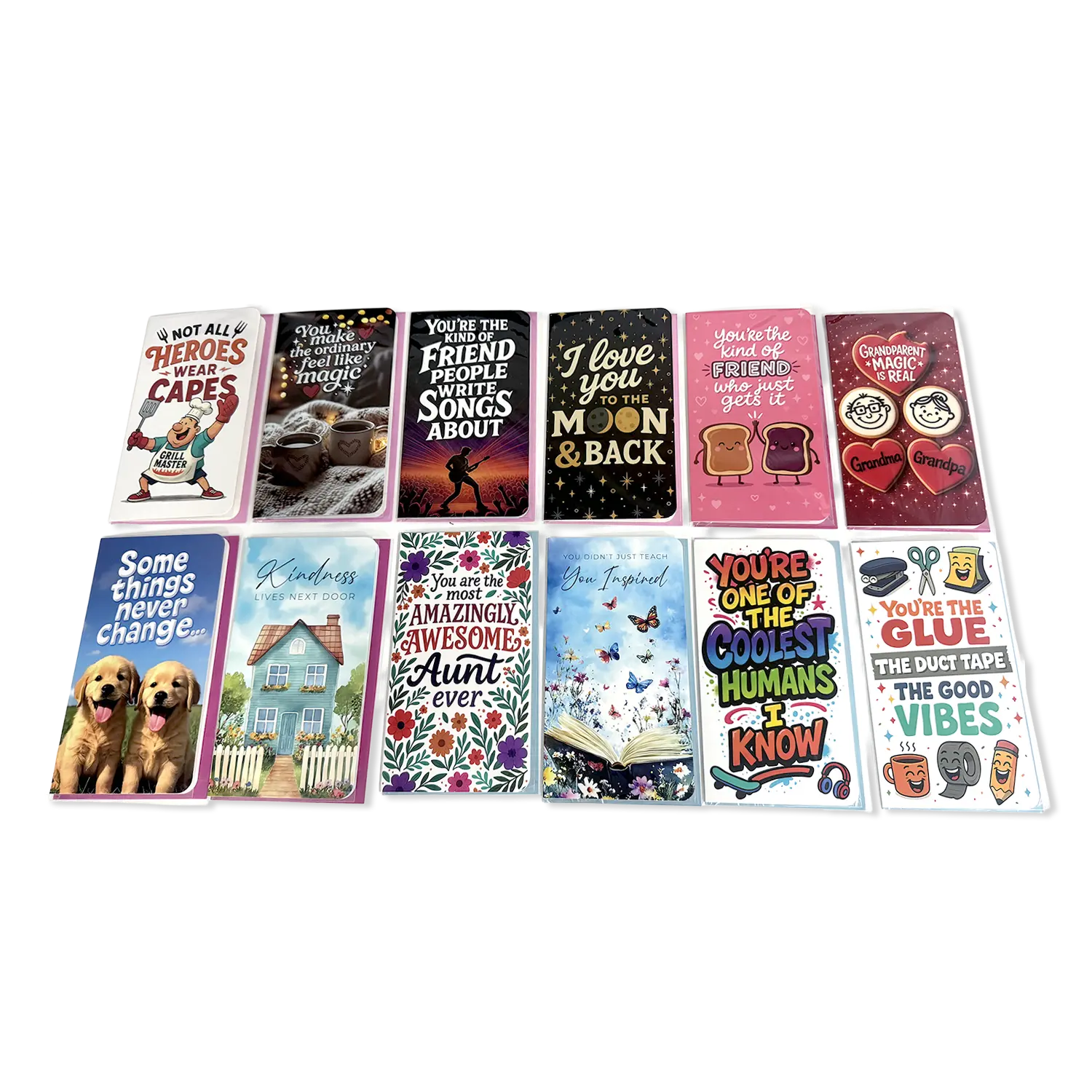 Heartfelt Sayings Gift Assortment Floor Display - 58 Pieces Per Retail Ready Display 88614 KIPP BROTHERS