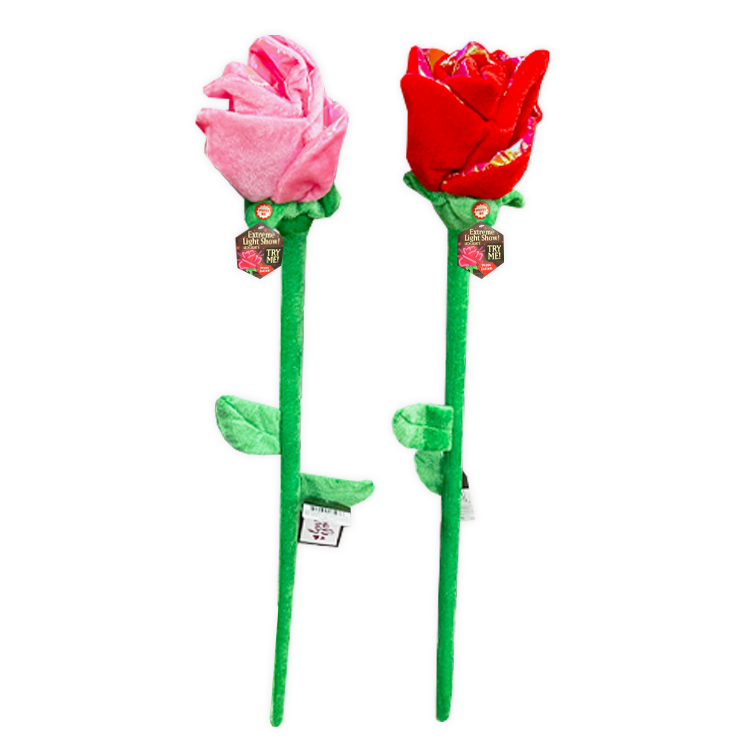 Valentines Day Rose Plush and Gift Assortment Floor Display - 78 Pieces Per Retail Ready Display Kit 88615 WHOLESALE