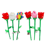 Valentine's Day Light-Up Rose - Store Surplus No Display - 6 Pieces Per Pack 26199L STORE SURPLUS
