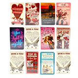 Valentine's Day Cards - Store Surplus No Display - 24 Pieces Per Pack 26201L STORE SURPLUS