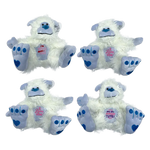 Valetine's Day Yeti Plush - Store Surplus No Display - 4 Pieces Per Pack 26213L STORE SURPLUS