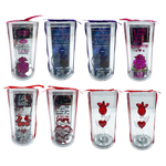 Valetine's Day Glass Keepsake - Store Surplus No Display - 8 Pieces Per Pack 26204L STORE SURPLUS