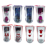 Valetine's Day Glass Keepsake - Store Surplus No Display - 8 Pieces Per Pack 26204L STORE SURPLUS