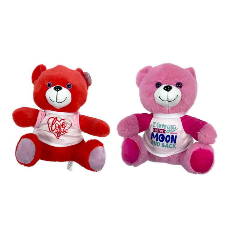 Valetine's Day Bear - Store Surplus No Display - 2 Pieces Per Pack 26215L STORE SURPLUS