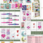 Mothers Day For Mom with Love Assortment Floor Display - 86 Pieces Per Retail Ready Display Kit 88624 NOVELTY INC