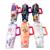 40oz Printed Mother's Day Cups - Store Surplus No Display - 6 Pieces Per Pack 26354L