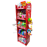 Fun Frenzy Toy Assortment Floor Display - 130 Pieces Per Retail Ready Display Kit 88625