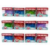 Fun Doh Squishy Ball - Store Surplus No Display - 12 Pieces Per Pack 26395L