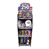 Patriotic USA 250 Floor Display - 78 Pieces Per Retail Ready Display Kit 88626
