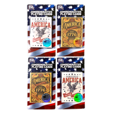 Patriotic USA 250 Floor Display - 78 Pieces Per Retail Ready Display Kit 88626