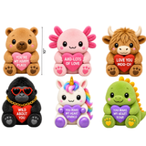 Valetine's Day Love Stuff Floor Display - 60 Pieces Per Retail Ready Display Kit 88639