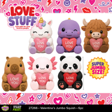Valetine's Day Love Stuff Floor Display - 60 Pieces Per Retail Ready Display Kit 88639