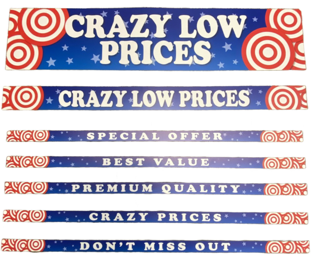 ITEM NUMBER 974640 - 4FT SIGNAGE SET PILOT - 1 EACH SUPPLIES