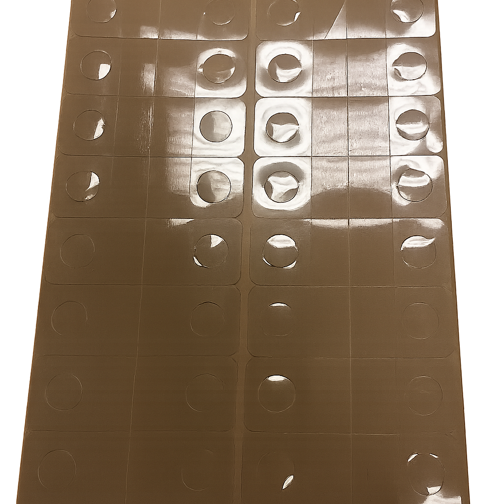 Merchandising Fixture - Adhesive Hang Tabs Sheet - 36 Pieces Per Pack 975230 SUPPLIES