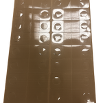 Merchandising Fixture - Adhesive Hang Tabs Sheet - 36 Pieces Per Pack 975230 SUPPLIES