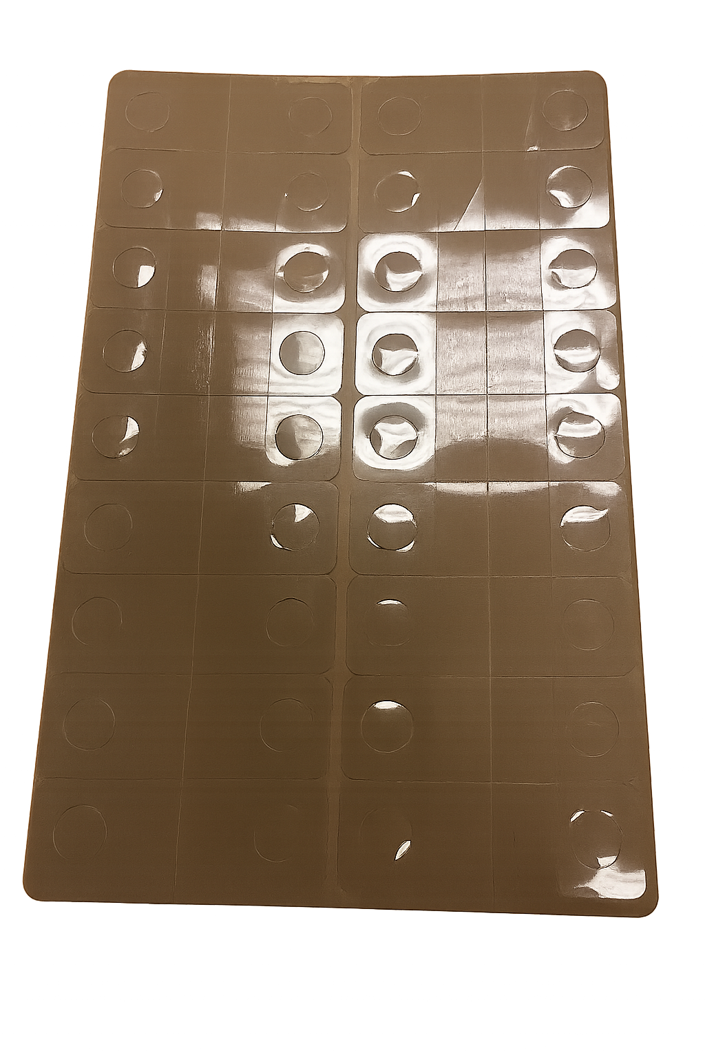 Merchandising Fixture - Adhesive Hang Tabs Sheet - 36 Pieces Per Pack 975230 SUPPLIES