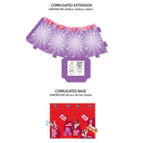 Valentine's Day Plush Monkey Assortment - 36 Pieces Per Retail Ready Display Kit 88445 WHOLESALE