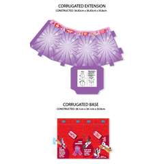 Valentine's Day Plush Monkey Assortment - 36 Pieces Per Retail Ready Display Kit 88445 WHOLESALE