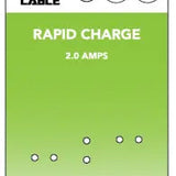 10FT C-to-C Charging Cable - Store Surplus No Display - 2 Pieces Per Pack 24011L STORE SURPLUS