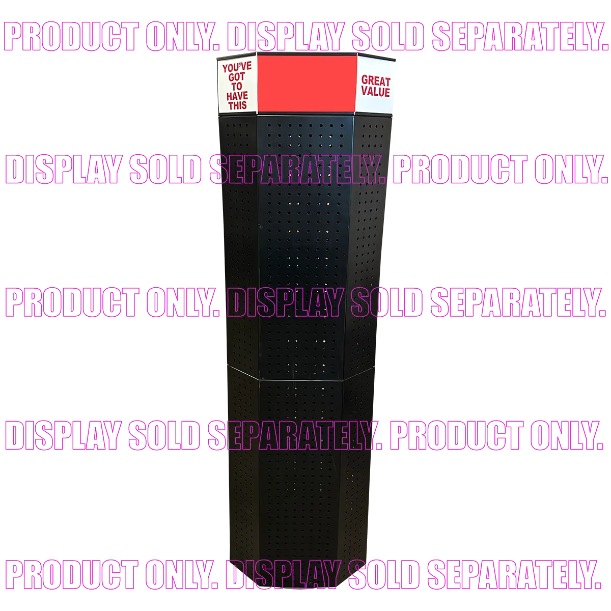 Spinner Rack Signage ITEM NUMBER 978280 - SPINNER RACK SIGNAGE - 4 PIECES PER PACK ...