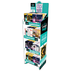 Blanket Family Print Assortment Floor Display - 24 Pieces Per Retail Ready Display 88510 WHOLESALE