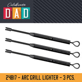 FATHER'S DAY ARC GRILL LIGHTER - STORE SURPLUS NO DISPLAY - 3 PIECES PER PACK 24817L